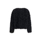 Kristina Ti Black Polyester Coat