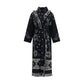 Alanui Black Wool Oves Aries Coat