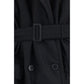 Maison Margiela Black Wool Oves Aries Coat