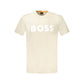 Hugo Boss Beige Cotton Men's T-Shirt