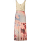 Desigual Pink Viscose Women's Dress