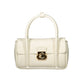 Coccinelle White Leather Handbag