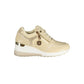 Laura Biagiotti Beige Polyester Athletic Sneakers