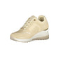 Laura Biagiotti Beige Polyester Athletic Sneakers