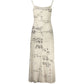 Desigual White Polyester Casual Dress