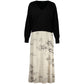 Desigual White Polyester Casual Dress