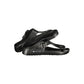 Norway 1963 Black Plastic Flip-Flop Sandals