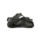 Norway 1963 Black Plastic Flip-Flop Sandals