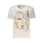 Desigual White Cotton T-Shirt
