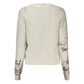 Desigual White Viscose Sweatshirt