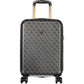 Guess Jeans Black Plastic Luggage And Travel