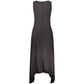 Desigual Black Polyester Casual Dress