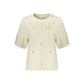 Desigual White Cotton Sweatshirt