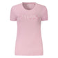 Guess Jeans Pink Cotton T-Shirt