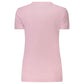 Guess Jeans Pink Cotton T-Shirt