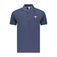Accademia Militare Blue Cotton Polo Shirt