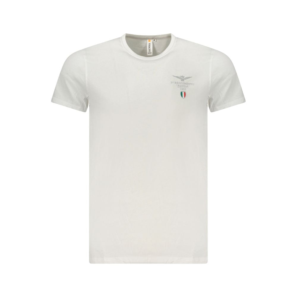 Accademia Militare White Cotton T-Shirt