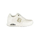 Laura Biagiotti White Polyester Athletic Sneakers