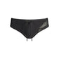 Trussardi Black Elastane Swim Briefs