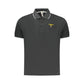 Accademia Militare Black Cotton Polo Shirt