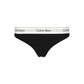 Calvin Klein Black Cotton Pantie