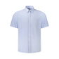 Guess Jeans Blue Cotton Shortsleeve Shirt