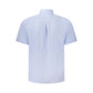 Guess Jeans Blue Cotton Shortsleeve Shirt