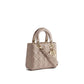 Dior Beige Lamb Leather Shoulder Bag