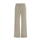 Marni Beige Cotton Flared Pants