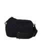 Karl Lagerfeld Black Fabric Crossbody Bag