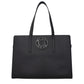 Karl Lagerfeld Black Leather Shoulder Bag