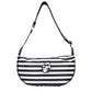 Karl Lagerfeld Black Fabric Crossbody Bag