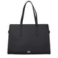 Karl Lagerfeld Black Leather Shoulder Bag