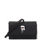 Karl Lagerfeld Black Polyethylene Crossbody Bag