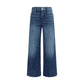 7FOR Blue Cotton Jeans Denim