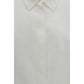 Lardini White Silk Dress Shirt