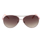 Guess Pink Metal Sunglasses