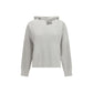 Prada Gray Cotton Sweatshirt
