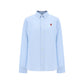 Ami Paris Blue Cotton Dress Shirt