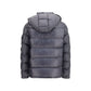 Moncler Gray Goose Down Full-Length Jacket