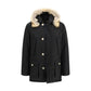 Woolrich Black Polyamide Coat