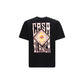 Casablanca Black Cotton T-Shirt