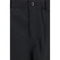 Kenzo Black Wool Oves Aries Chino Pants