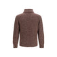 Brunello Cucinelli Bordeaux Wool Oves Aries Turtleneck