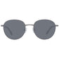 Hackett Gray Metal Sunglasses