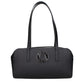 Karl Lagerfeld Black Leather Shoulder Bag