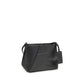 MM6 Black Calf Leather Bos Taurus Shoulder Bag