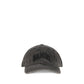 Ganni Gray Recycled Polyester Cap (Baseball Hat)