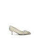 Prada White Calf Leather Bos Taurus Lace-Up