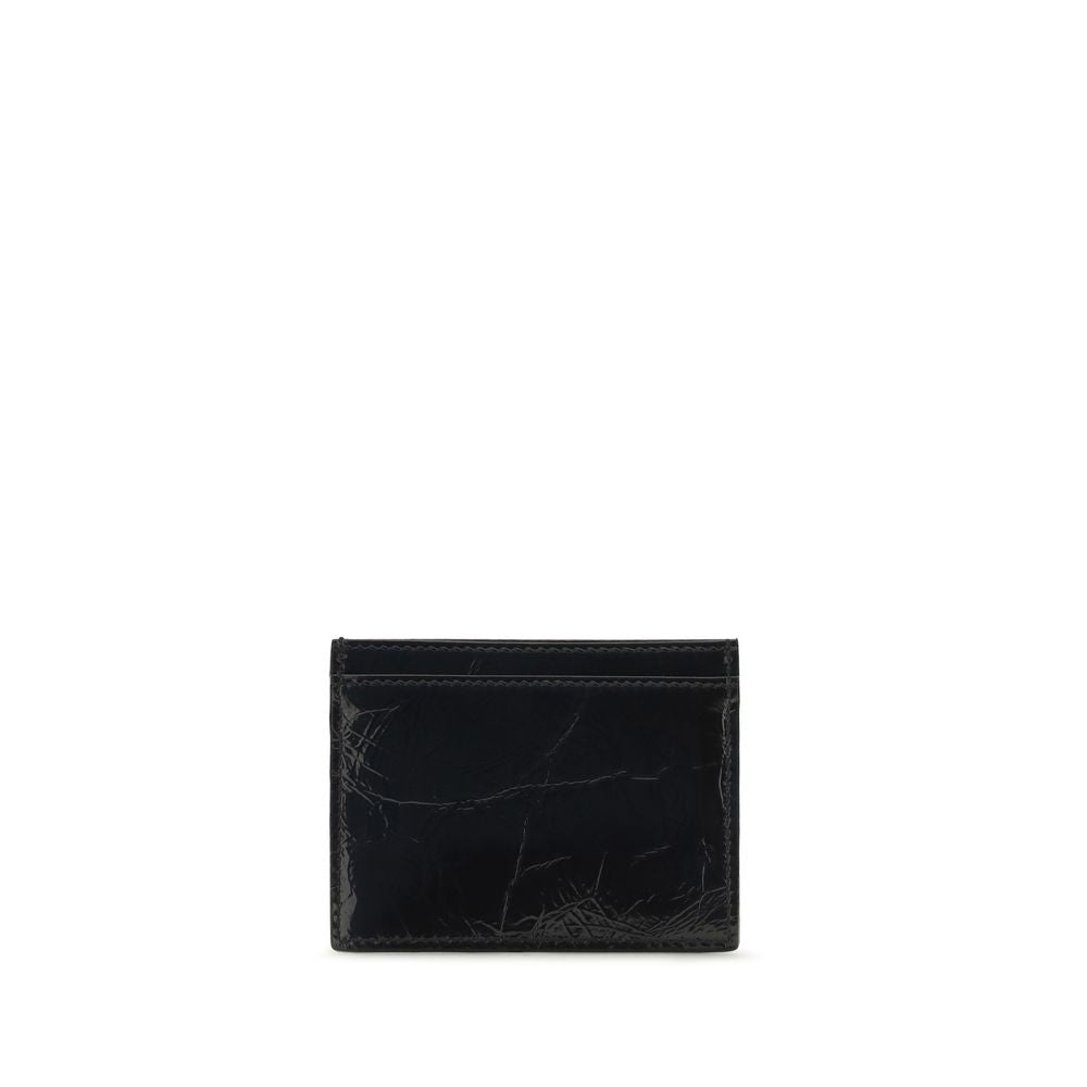 Vivienne Westwood Black Calf Leather Bos Taurus Wallet